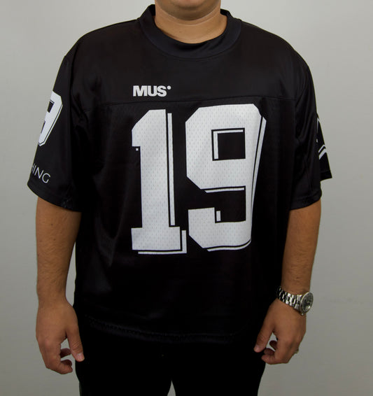 Black Football Jersey