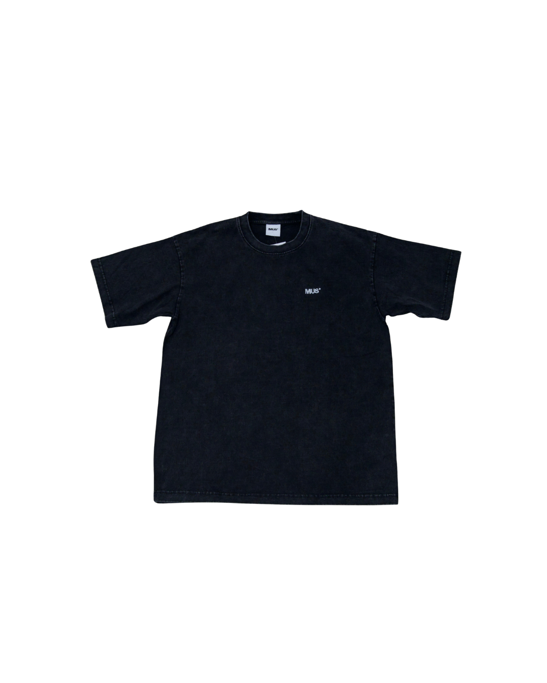 Basic Washed T-shirt - Black