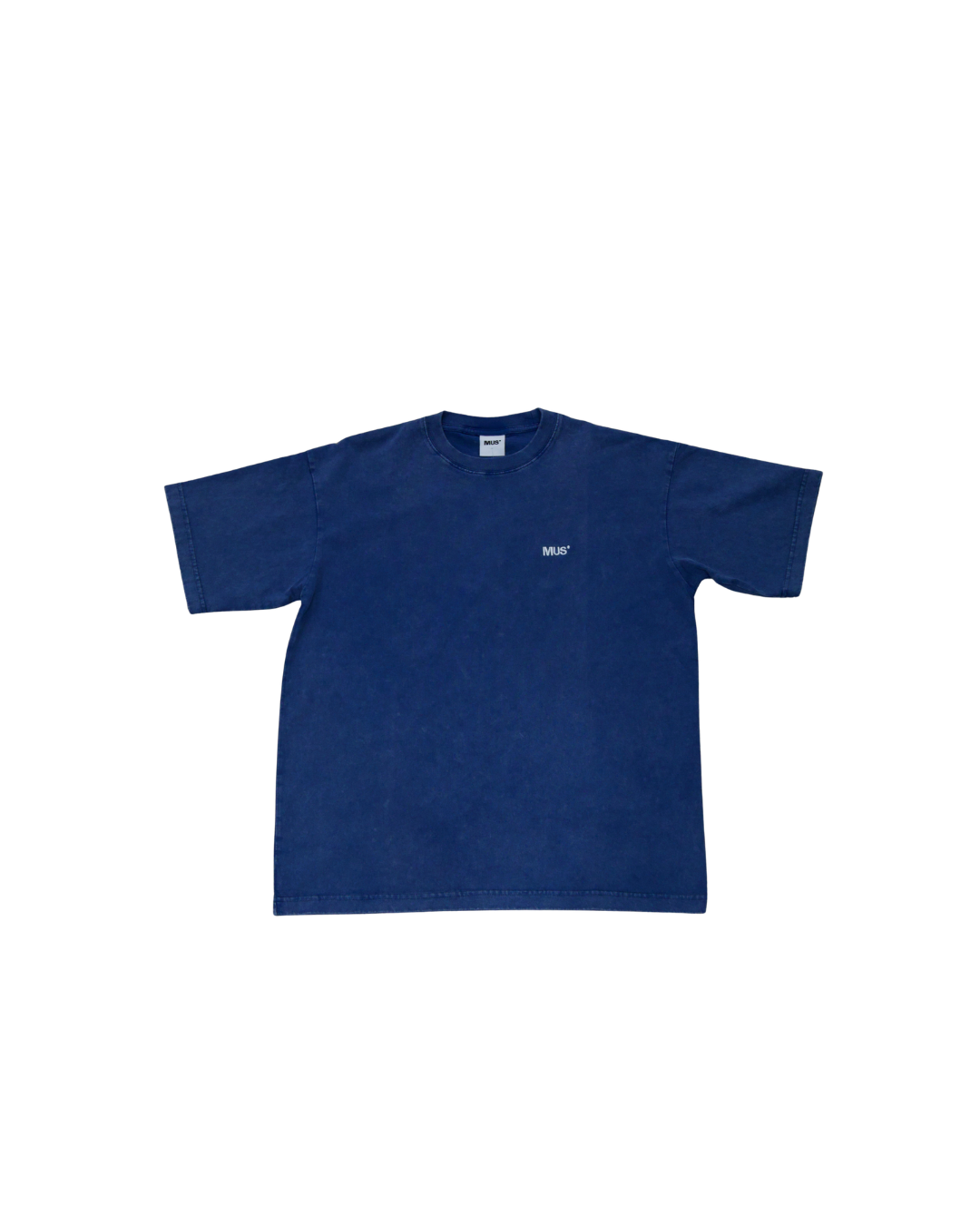 Basic Washed T-shirt - Blue