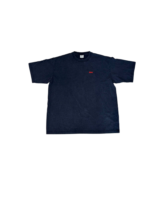 Washed T-shirt Plus Size - Black