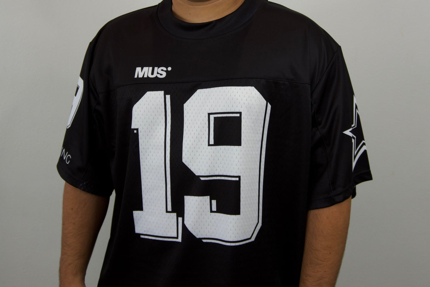 Black Football Jersey