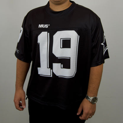 Black Football Jersey