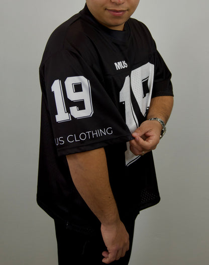 Black Football Jersey