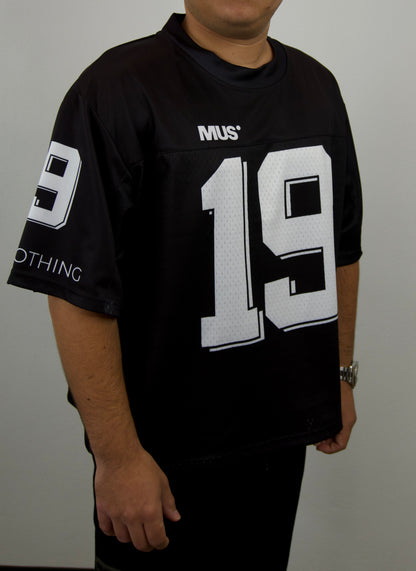 Black Football Jersey