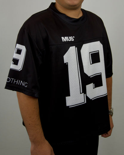 Black Football Jersey